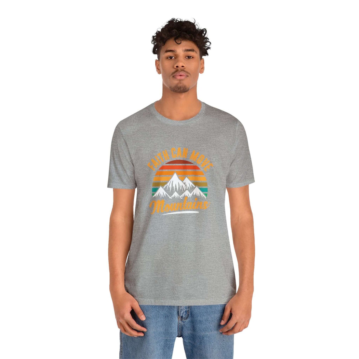 Faith Can Move Mountains Unisex Tee - RC’nSONS