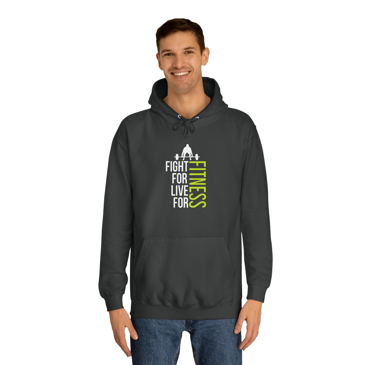 Fight For Live For Fitness Unisex Hoodie
