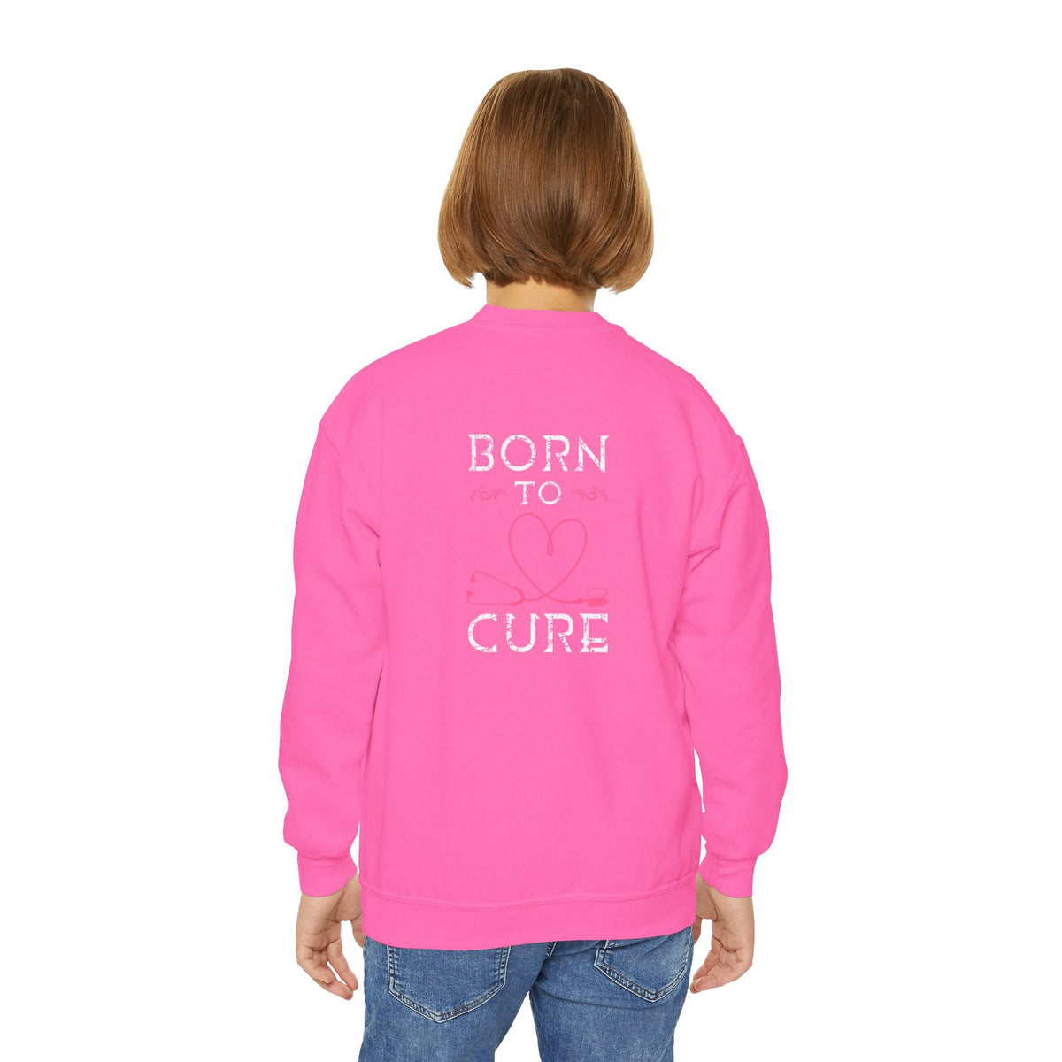 Born To Cure Sweatshirt Printify