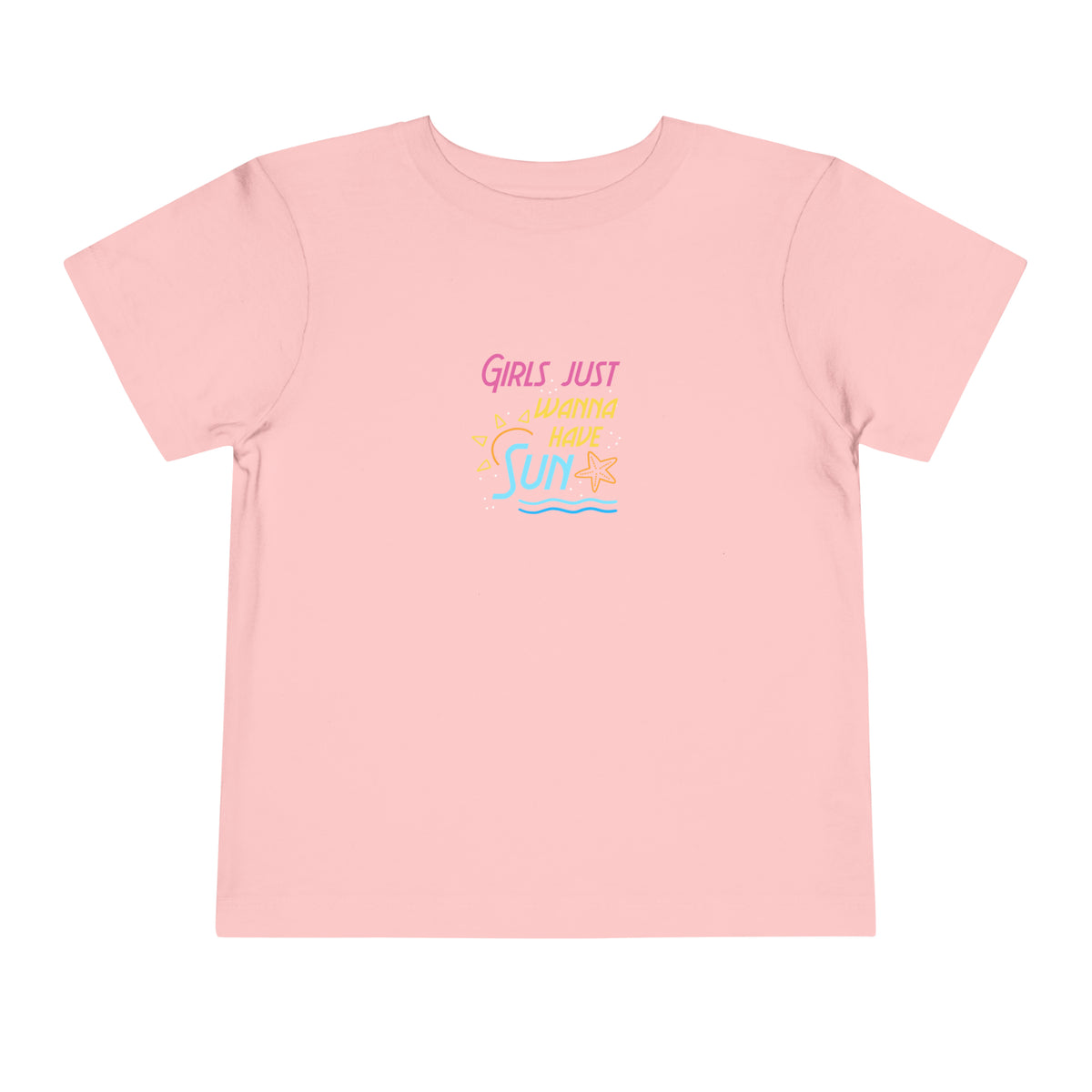 T-shirt pour tout-petits Les filles veulent juste avoir du soleil 