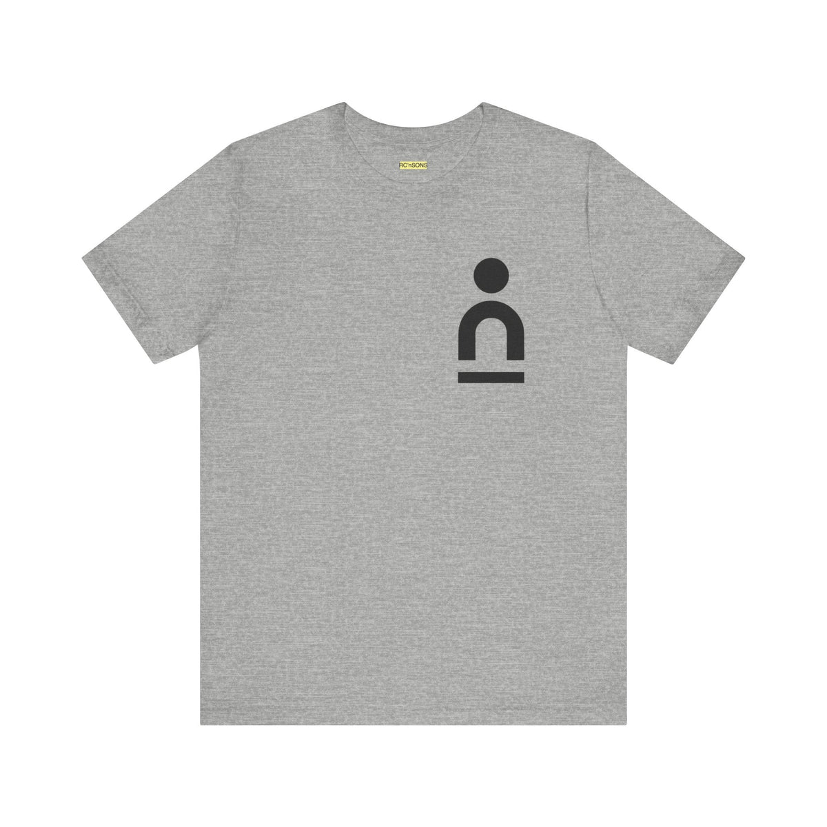 Minimalist Graphic Tee for Everyday Wear, Casual Unisex Shirt, Modern Design T-Shirt, Perfect Gift for Friends, Stylish Layering Piece Printify
