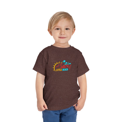 T-shirt pour tout-petits Salty Little Beach 
