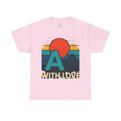 Sunset Graphic Tee, Unisex Cotton T-Shirt, Nature Lover's Gift, Casual Wear, Summer Vibes, Streetwear Style Printify