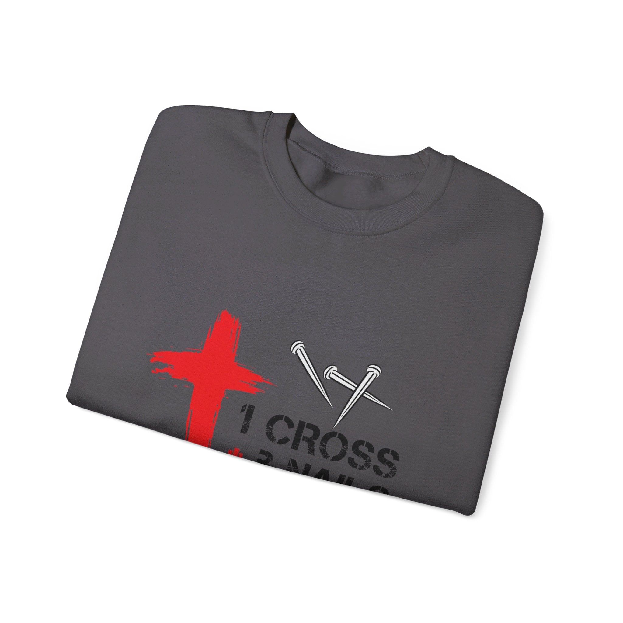 1 Croix 3 Ongles 4 Étant donné Sweat-shirt unisexe 