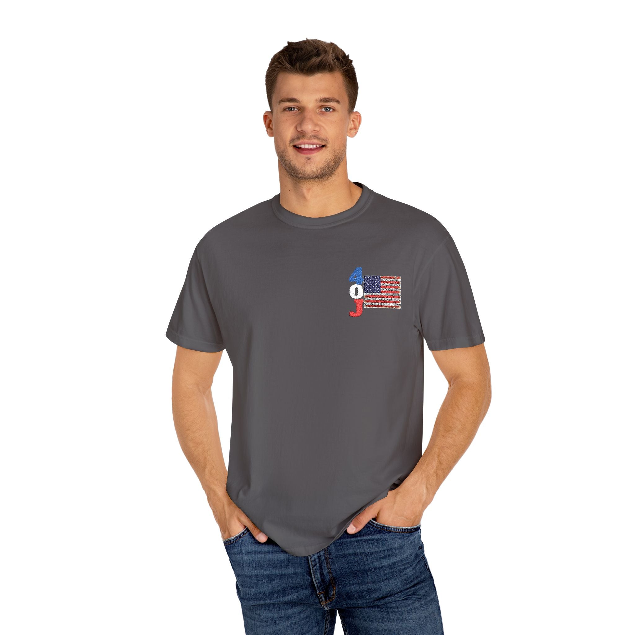 4th of July Garment-Dyed T-shirt Printify