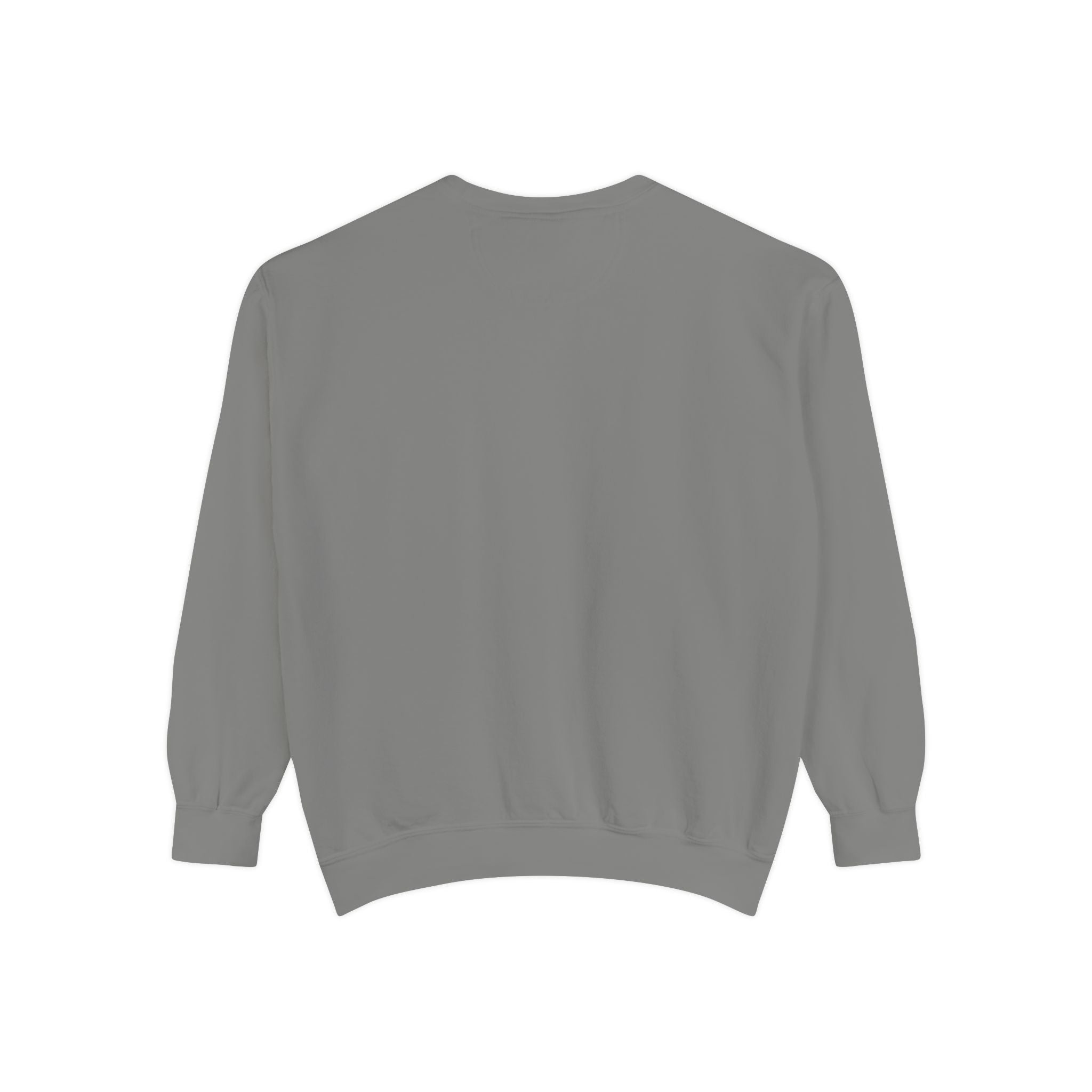 Garment-Dyed Sweatshirt, Cozy Unisex Pullover, Casual Comfortable Sweater, Perfect for Relaxing, Gift Idea for Friends and Family Printify