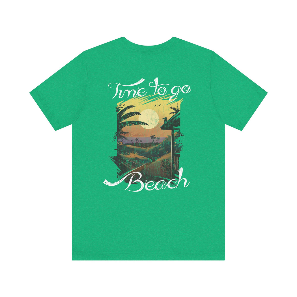 Il est temps d’aller à la plage Tee-shirt unisexe 