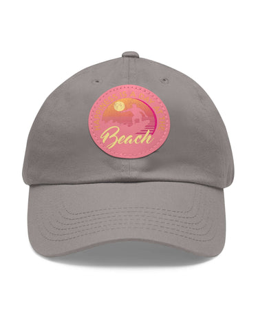 Dad Hat with Leather Patch (Round) - RC’nSONS