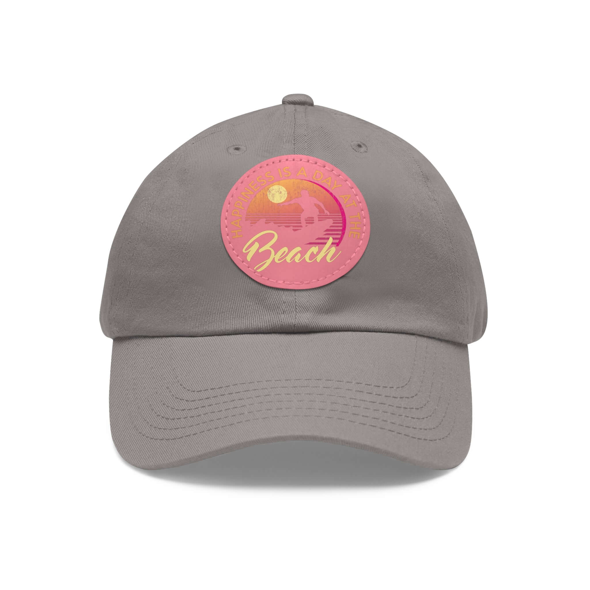 Dad Hat with Leather Patch (Round) - RC’nSONS