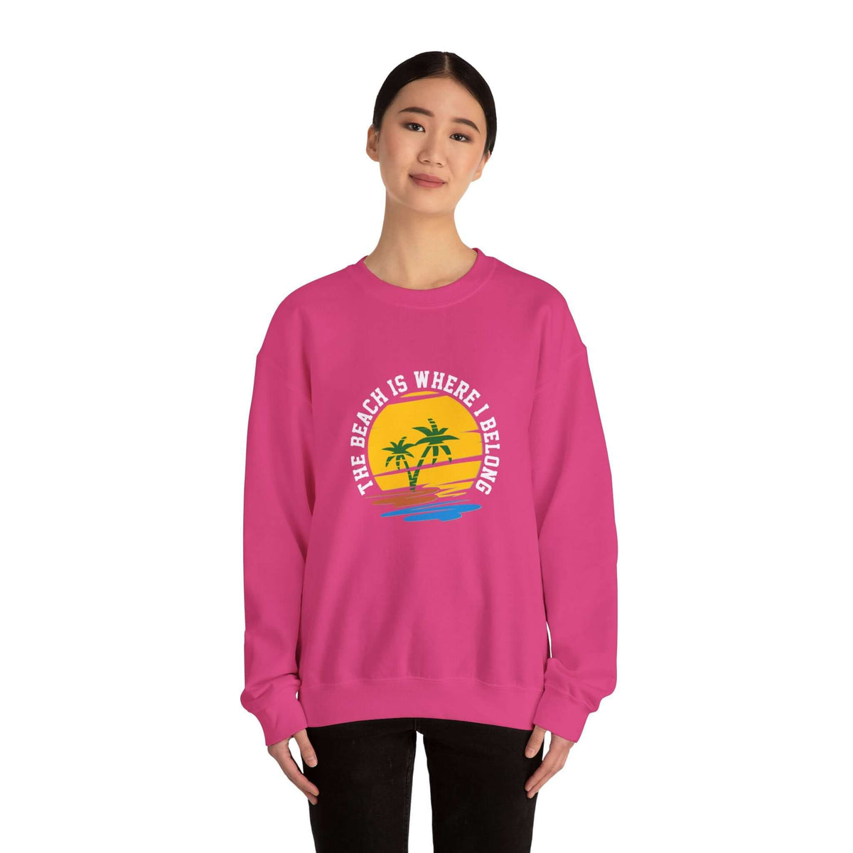 The Beach Is Where I Belong Unisex Sweatshirt - RC’nSONS