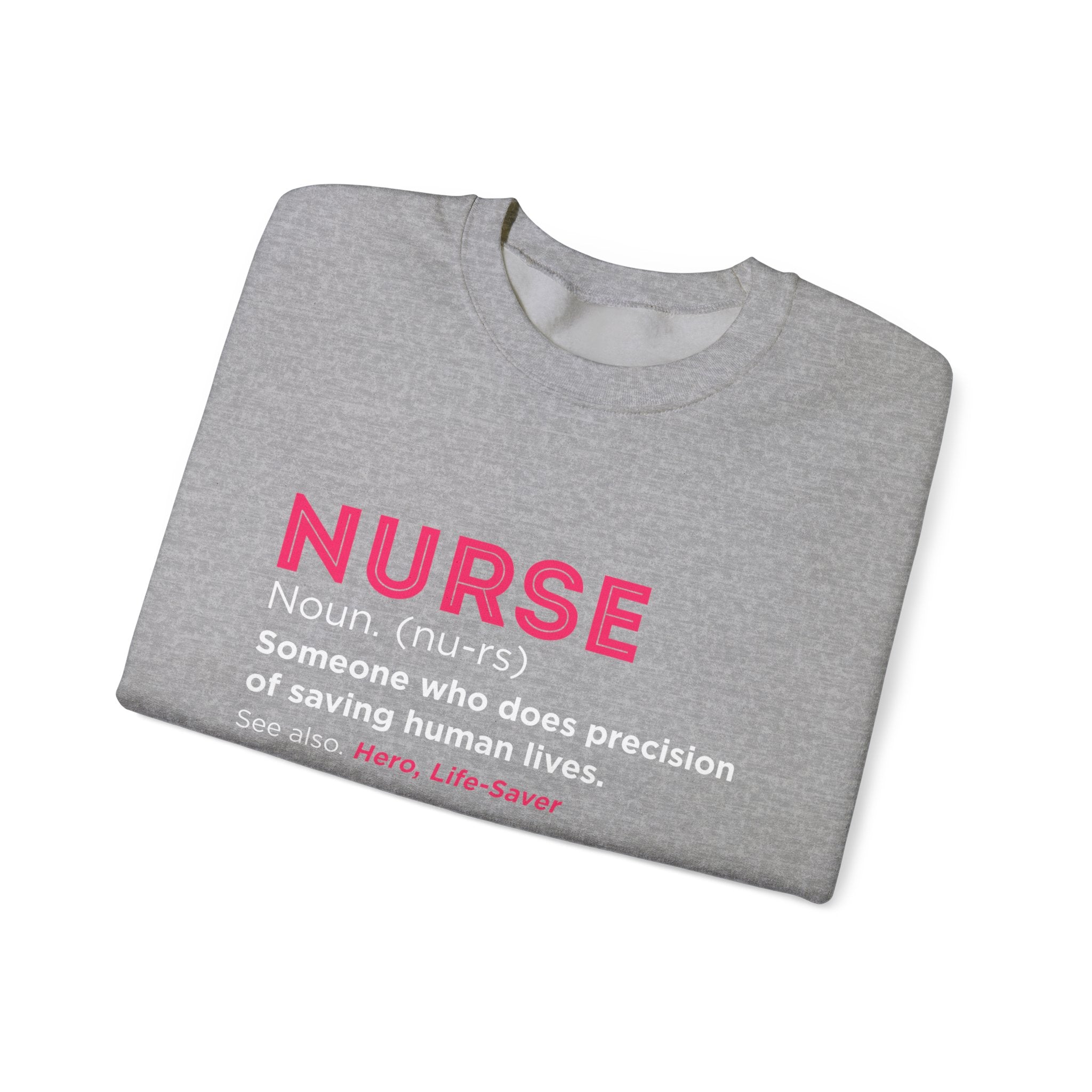 Sweat-shirt unisexe infirmière 