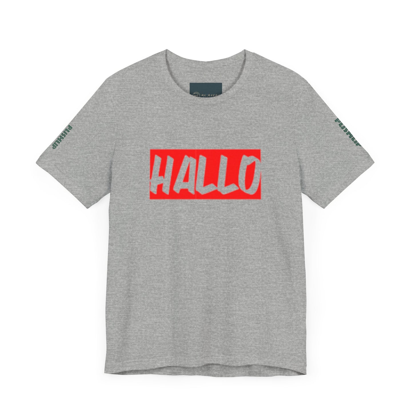 Funny Hallo Graphic Tee for Casual Vibes