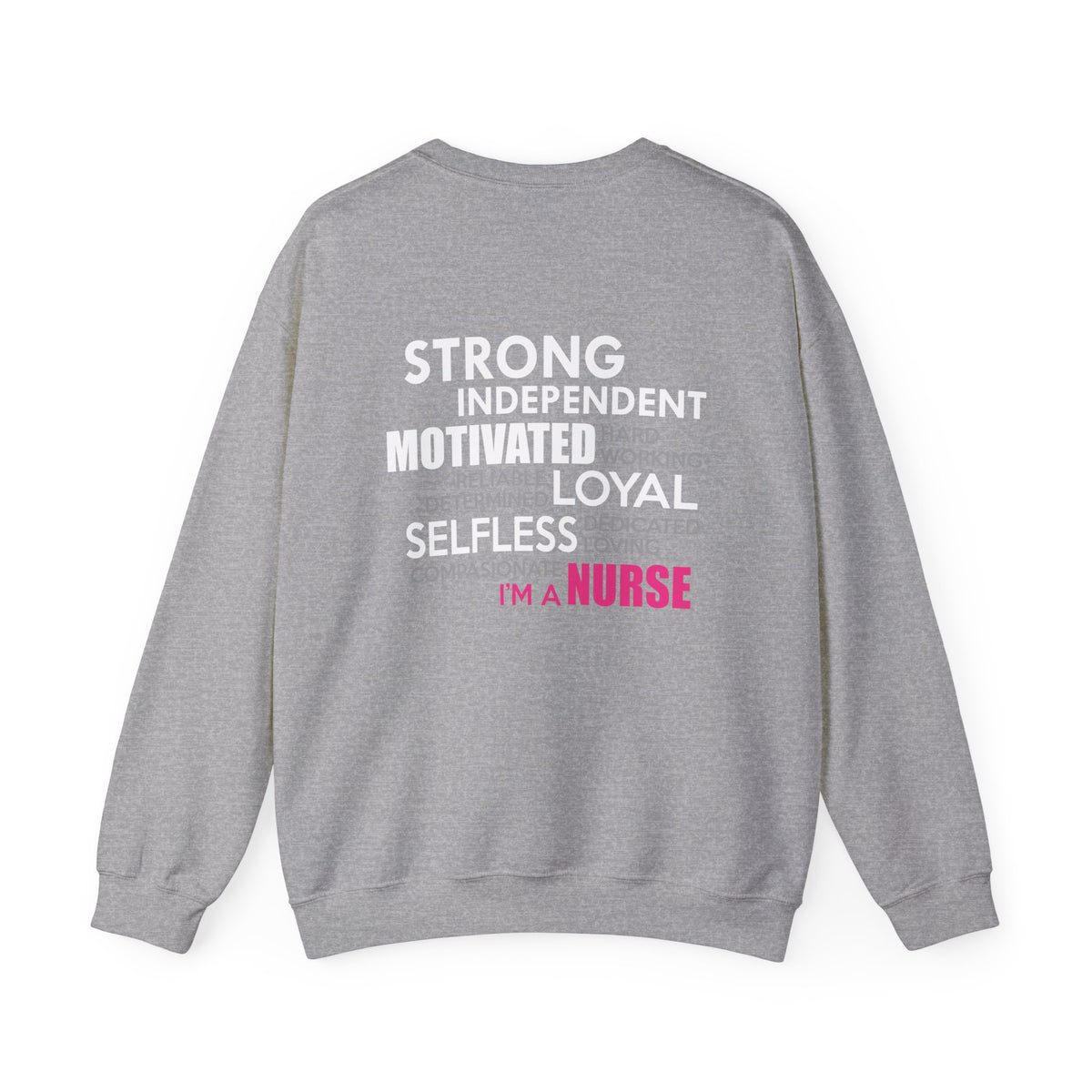 Sweat-shirt unisexe désintéressé, motivé et indépendant 
