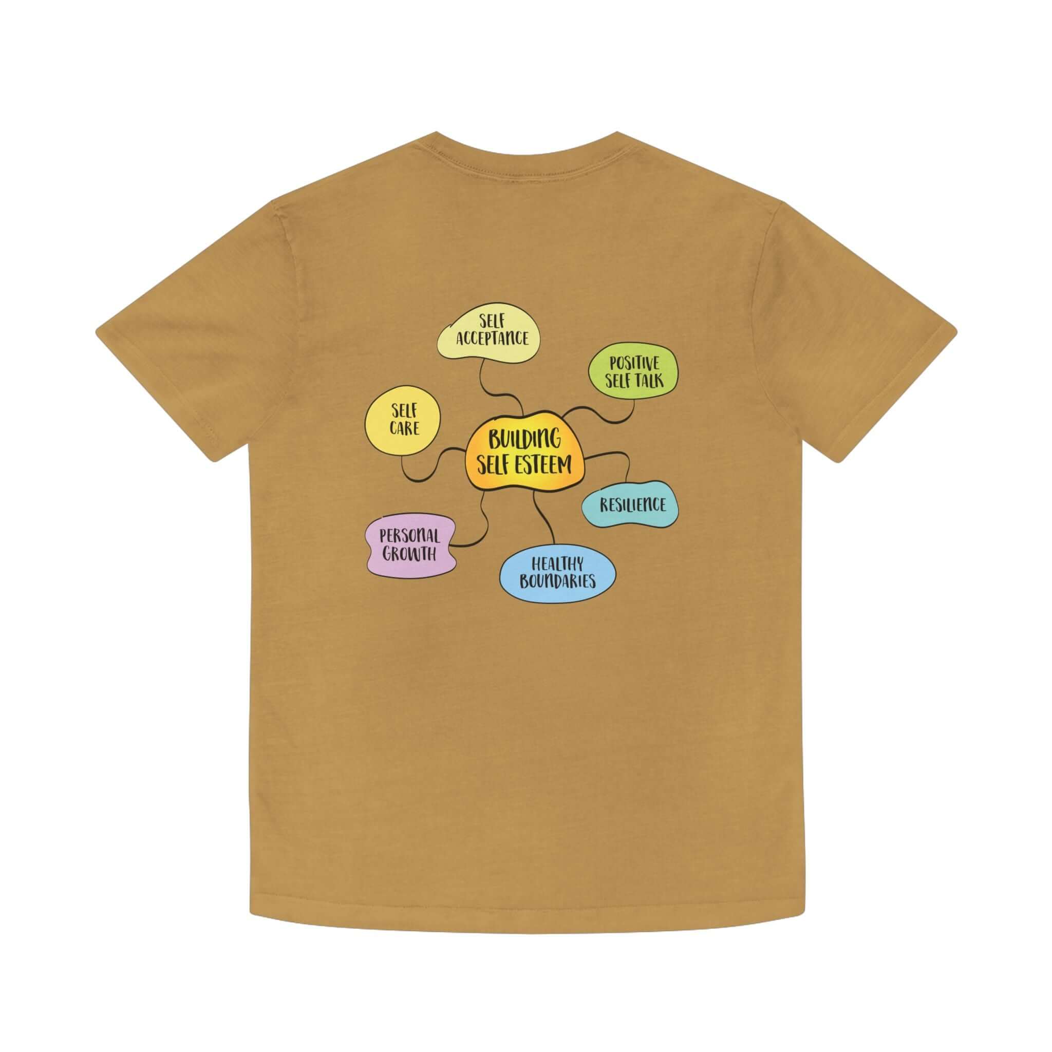 Faded Shirt - Building Self-Esteem Graphic Tee