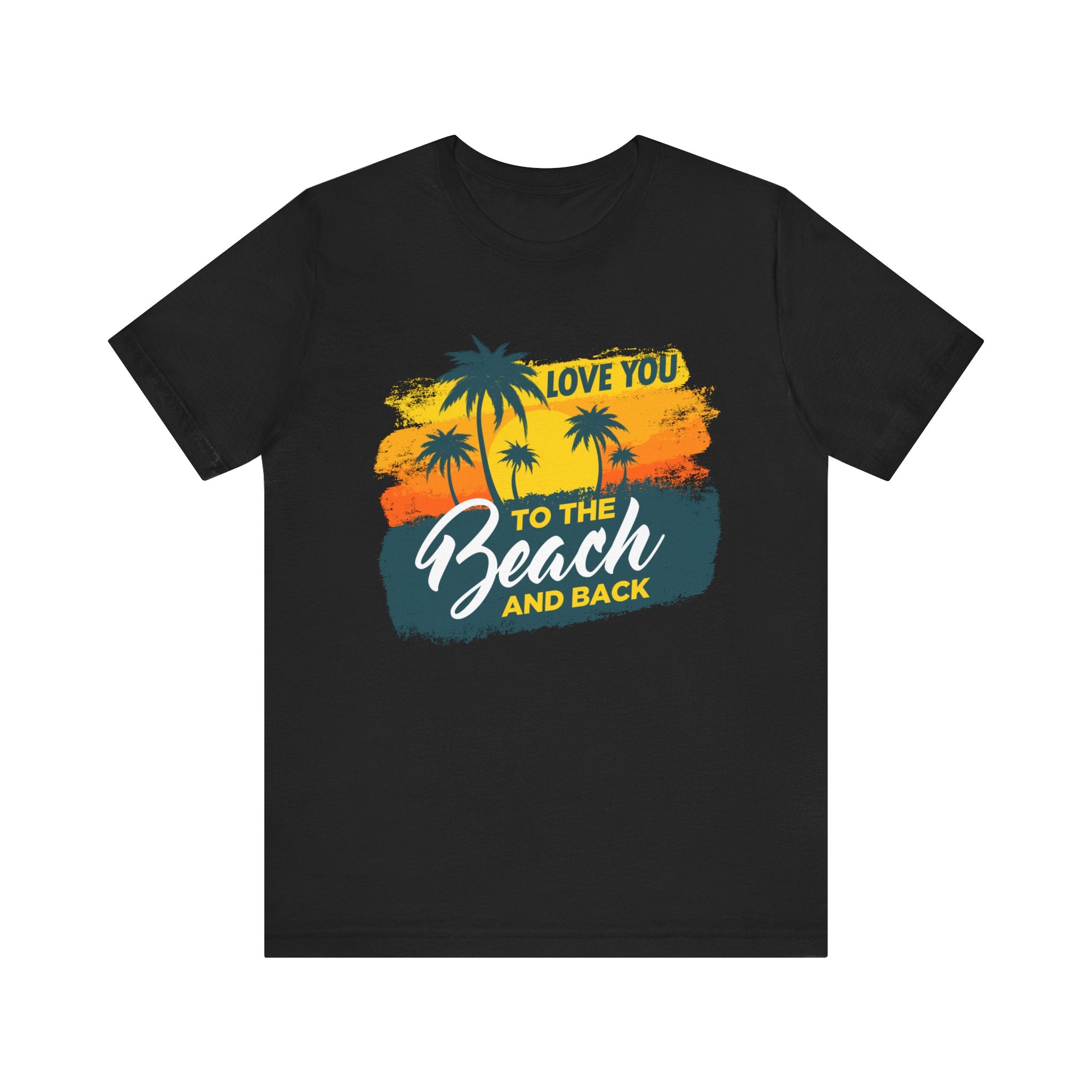 Je t’aime à la plage Tee unisexe 