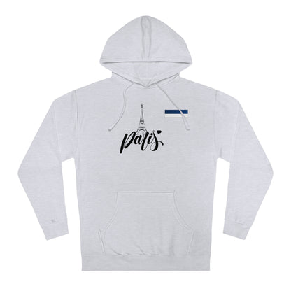 Paris Unisex Hoodie Sweatshirt - Eiffel Tower Design