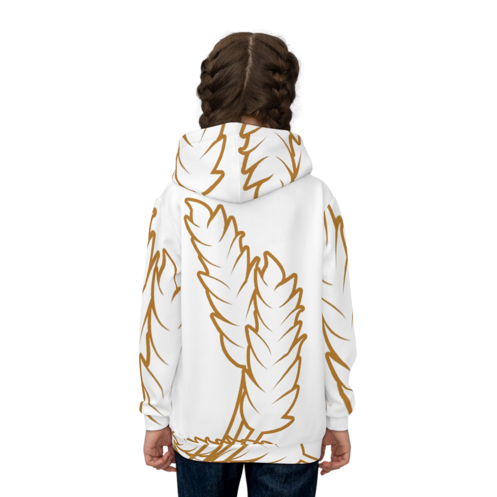 Rcnsons ‚Goldfedder’ Children's Hoodie (AOP)