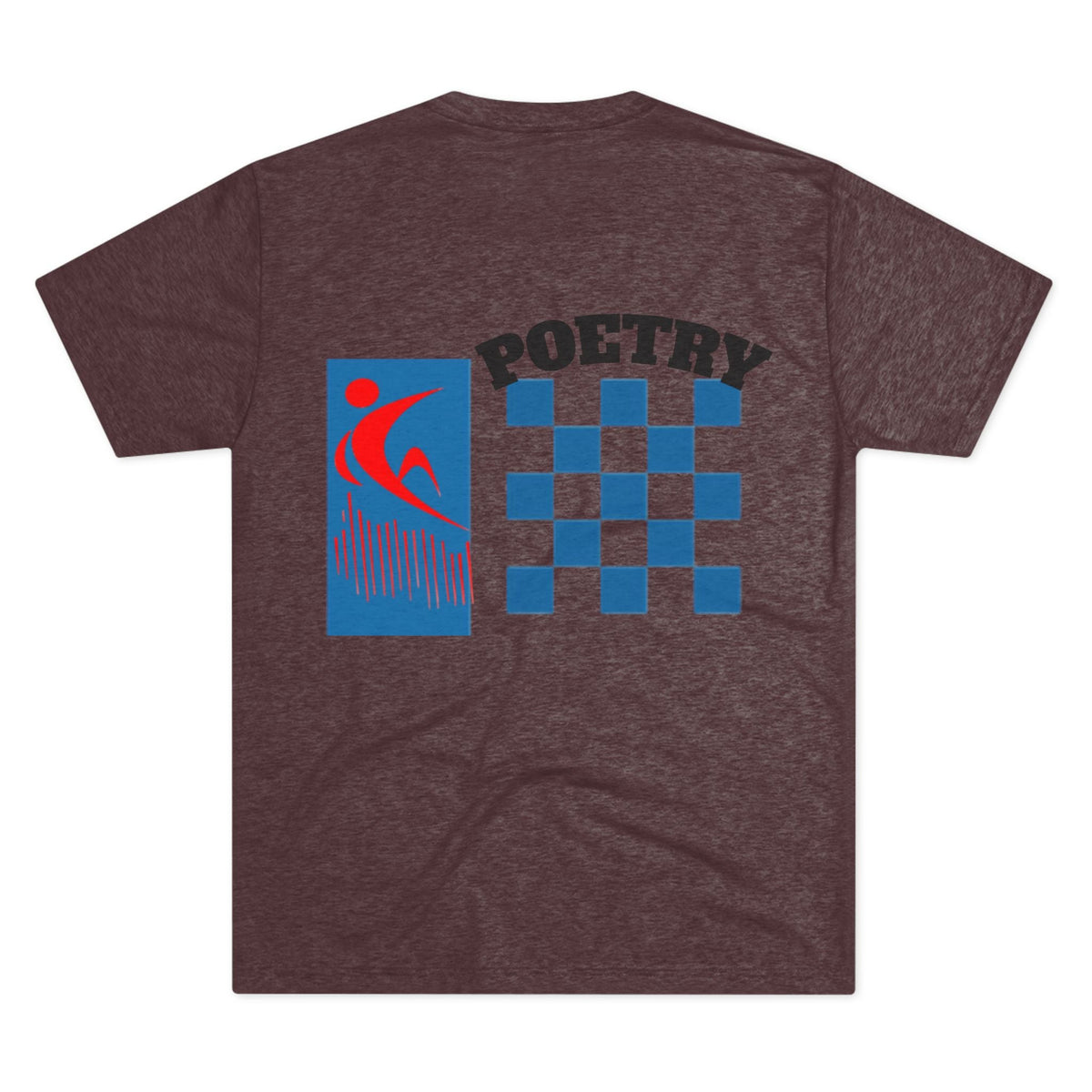 Poetry Inspired Unisex Tri-Blend Crew Tee - Soft Casual Wear for Artistic Souls, Perfect for Poetry Lovers, Gift for Writers, Creative [...] Printify