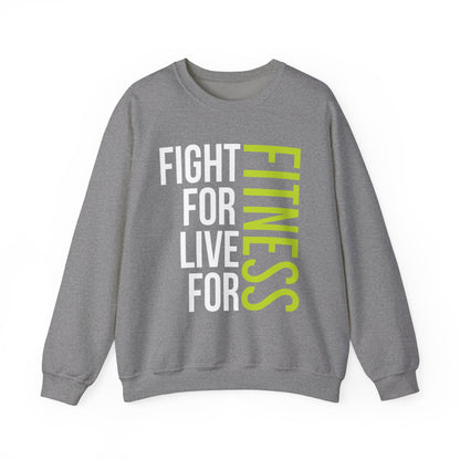 Fight For Live For Fitness Sweat-shirt unisexe 