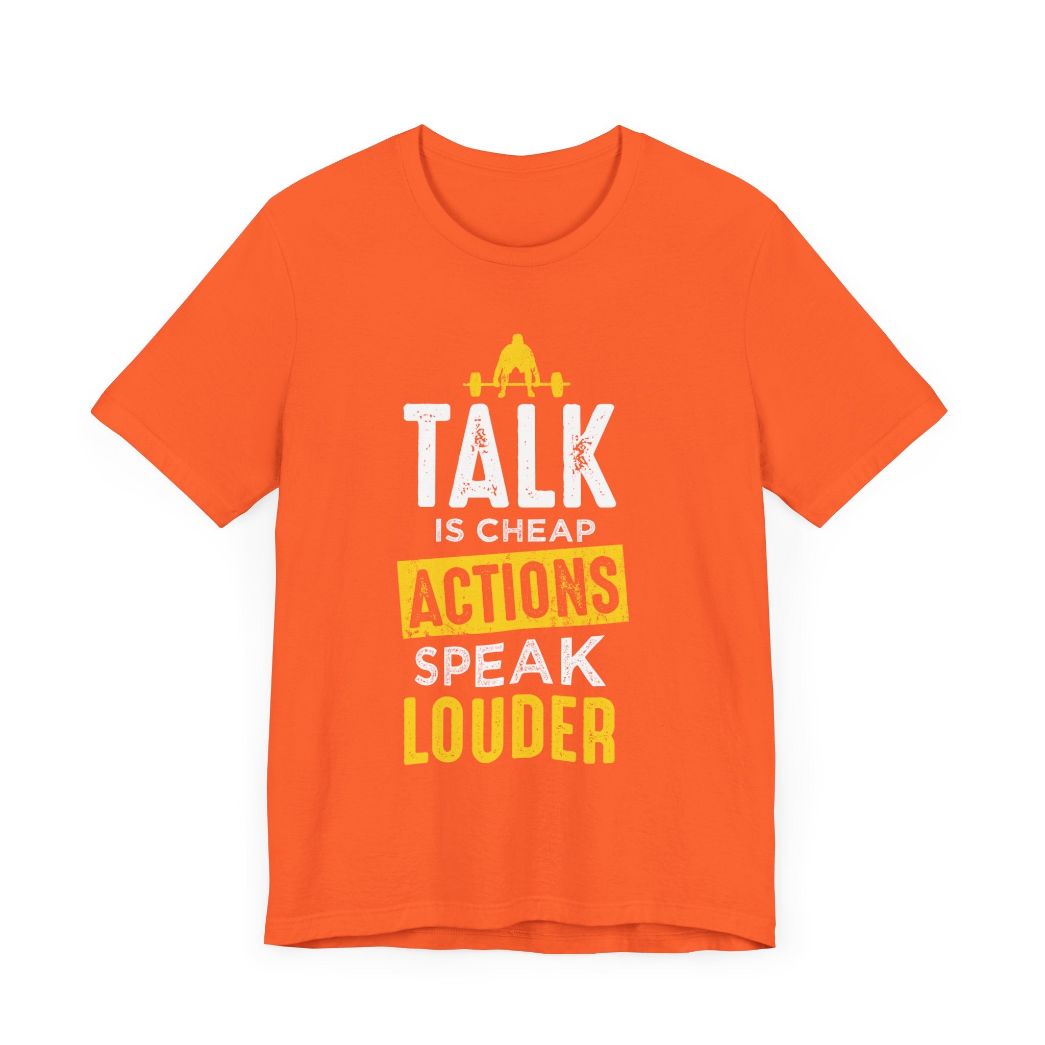 Parler, c’est des actions bon marché, parler plus fort, tee-shirt unisexe 