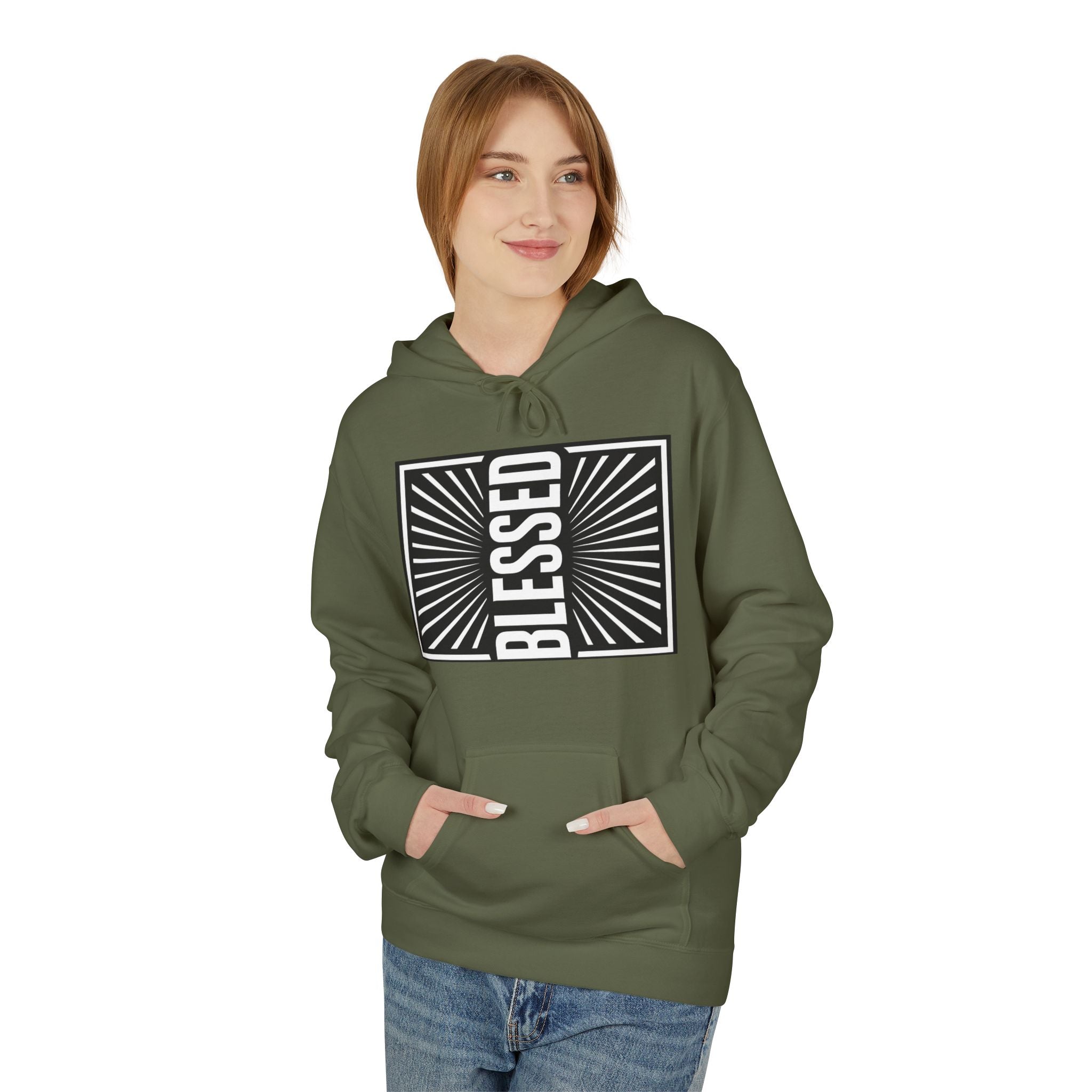 Blessed Hoodie — Soft Midweight Fleece Pullover