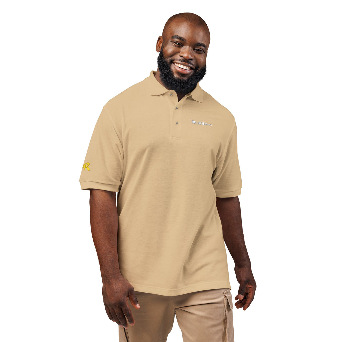 Polo Shirt Touchdown R Stone Design