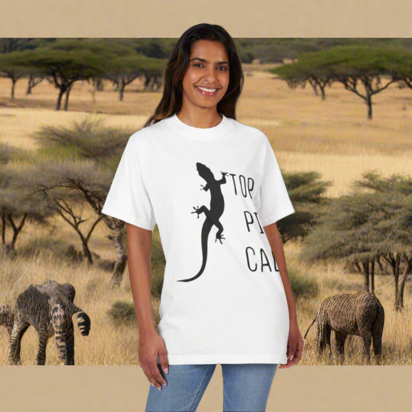 T-Shirt with Lizard Design | Perfect Casual Wear, Summer Vibes, Gift for Nature Lovers, Fun Graphic Tee, Laid-back Fashion