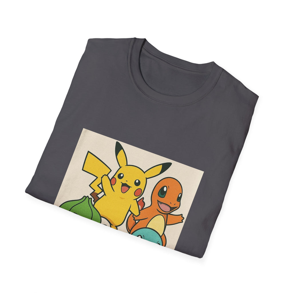 Colorful Play Graphic T-Shirt, Cute Casual Tee, Gamer Gift, Birthday Present, Unisex Style, Cartoon Apparel