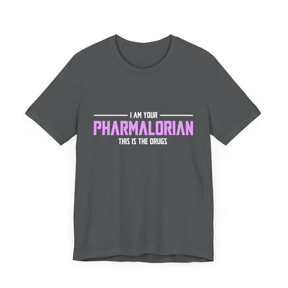 Je suis votre pharmacolorien, c’est le tee-shirt unisexe des médicaments 