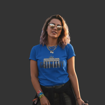 Berlin Landmark Unisex Softstyle T-Shirt - Casual Travel Tee Germany Pride Printify