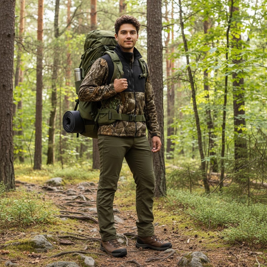 Colorblock Soft Shell Jacket – Stylish Outdoor Wear for All Seasons, Ideal for Hunting, Camping, and Casual Outings, Outdoor [...] Printify