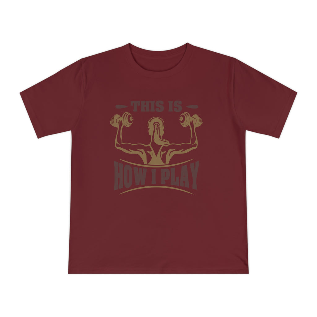 Rcnsons Unisex Classic Jersey 'Play' T-shirt