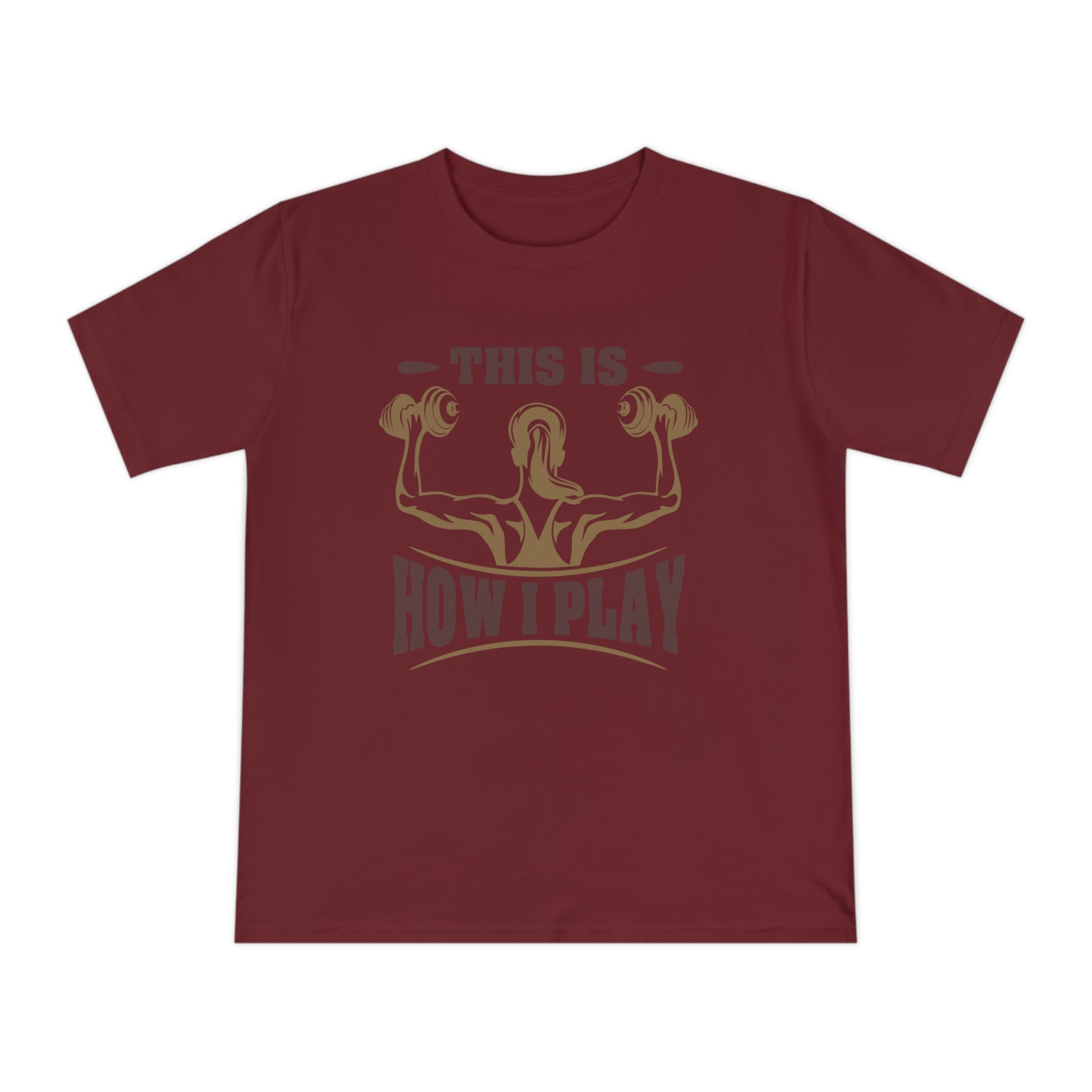 Rcnsons Unisex Classic Jersey 'Play' T-shirt