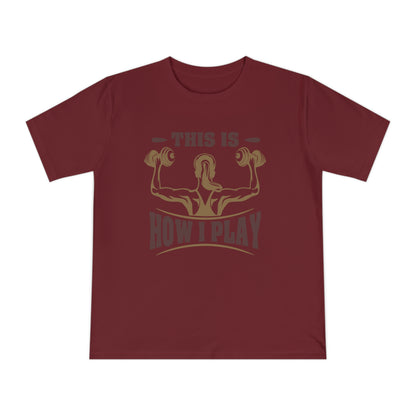 Rcnsons Unisex Classic Jersey 'Play' T-shirt