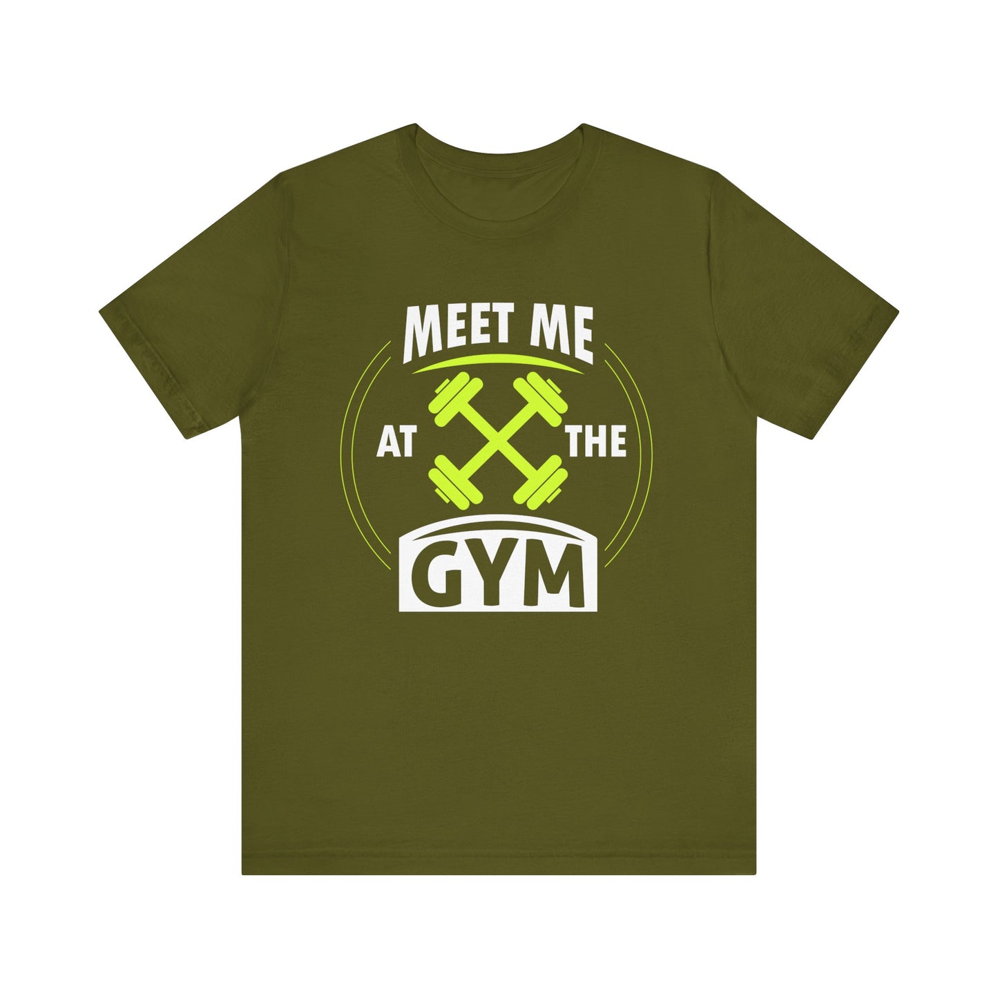 Rencontrez-moi au gymnase Unisex Tee 