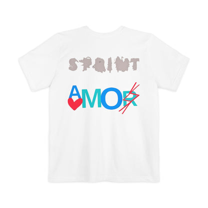 Unisex Pocket T-shirt - Sprint Amorx Design