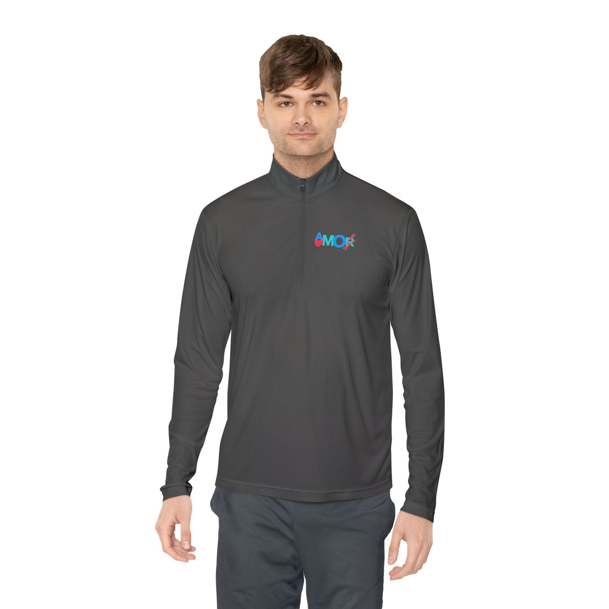 Quarter-Zip Pullover AMORX Design