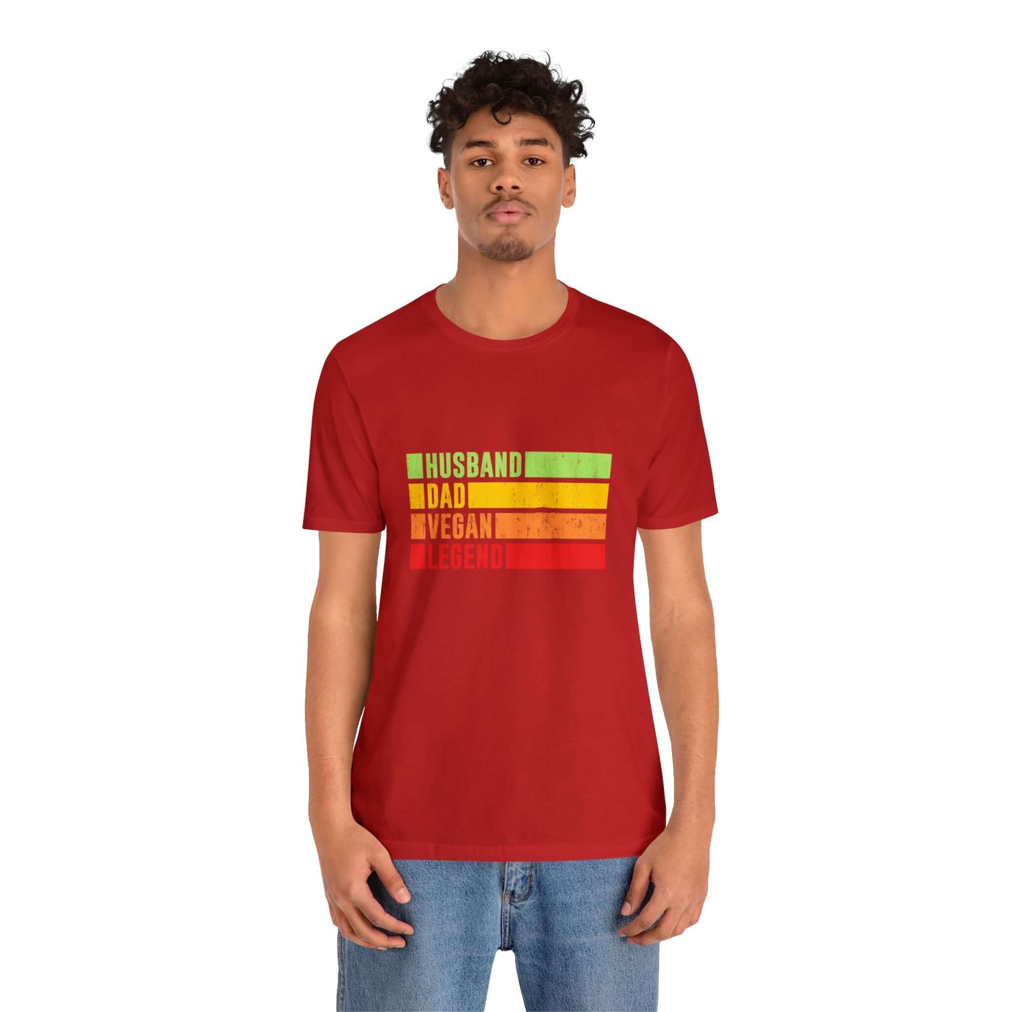 Husband Dad Vegan Legend Unisex Tee - RC’nSONS