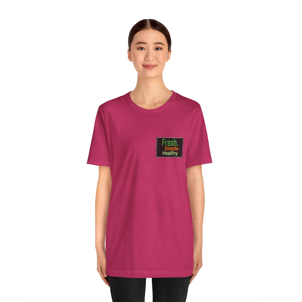 Unisex Fresh Healthy Short Sleeve Tee