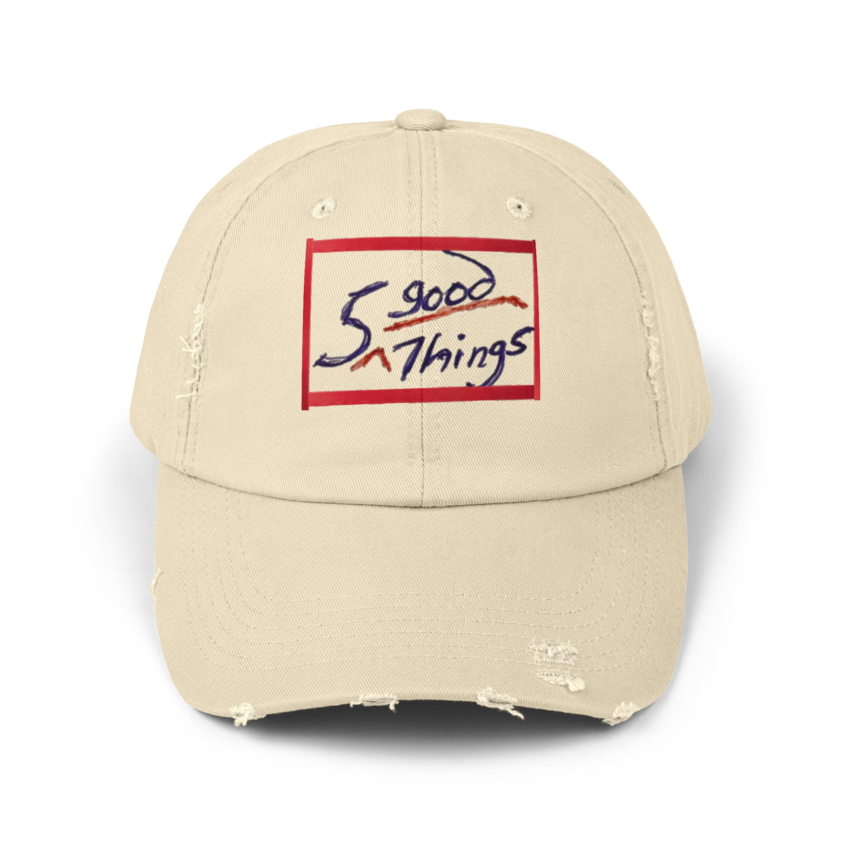 Unisex Distressed Cap