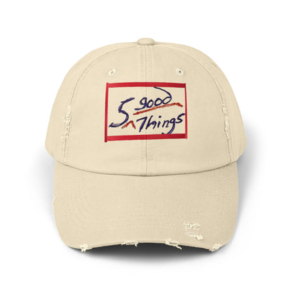 Unisex Distressed Cap