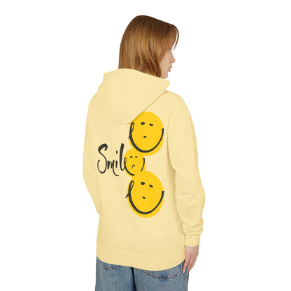 Smile Lightweight Hooded Sweatshirt
