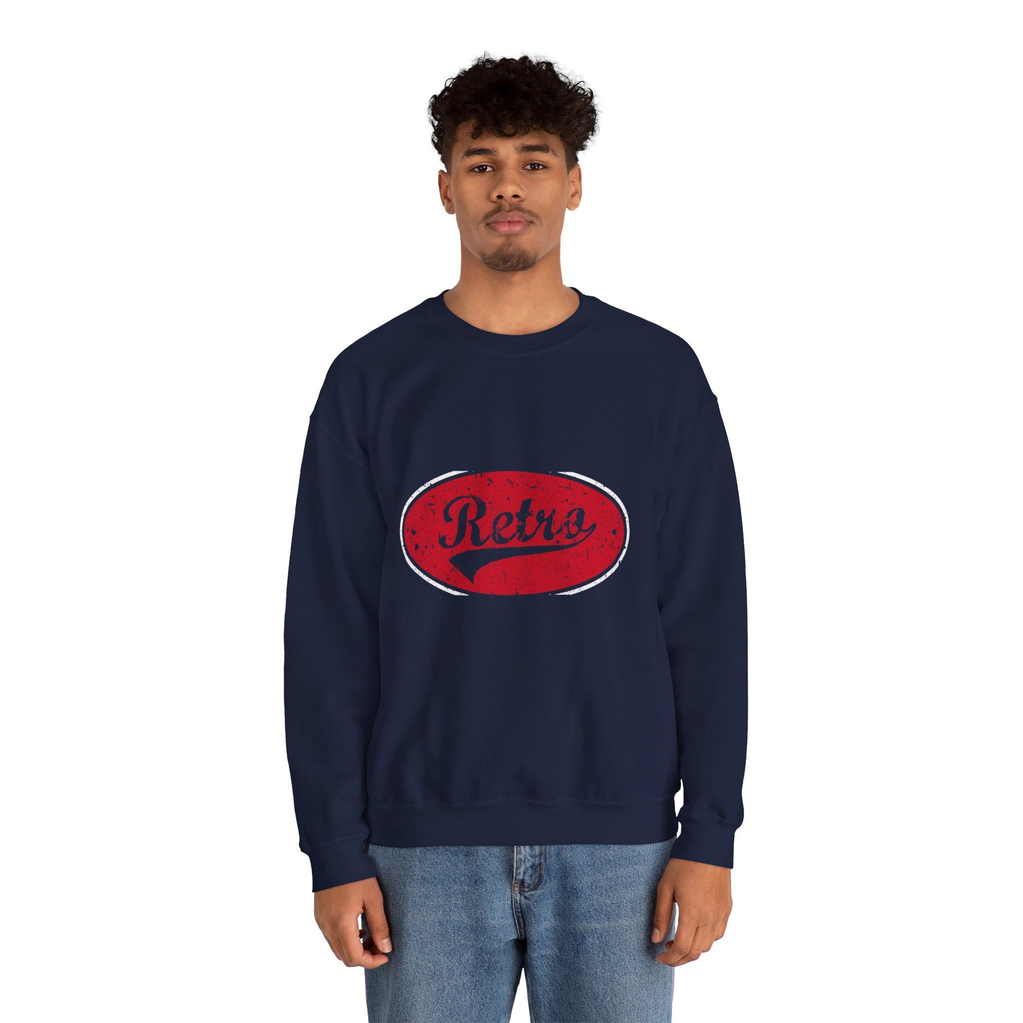 Sweat-shirt unisexe rétro 