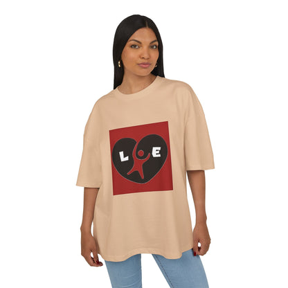 Love Heart Graphic Tee, Soft Cotton Unisex T-Shirt for Couples, Valentine's Day Gift, Casual Wear, Heart Design Tee Printify