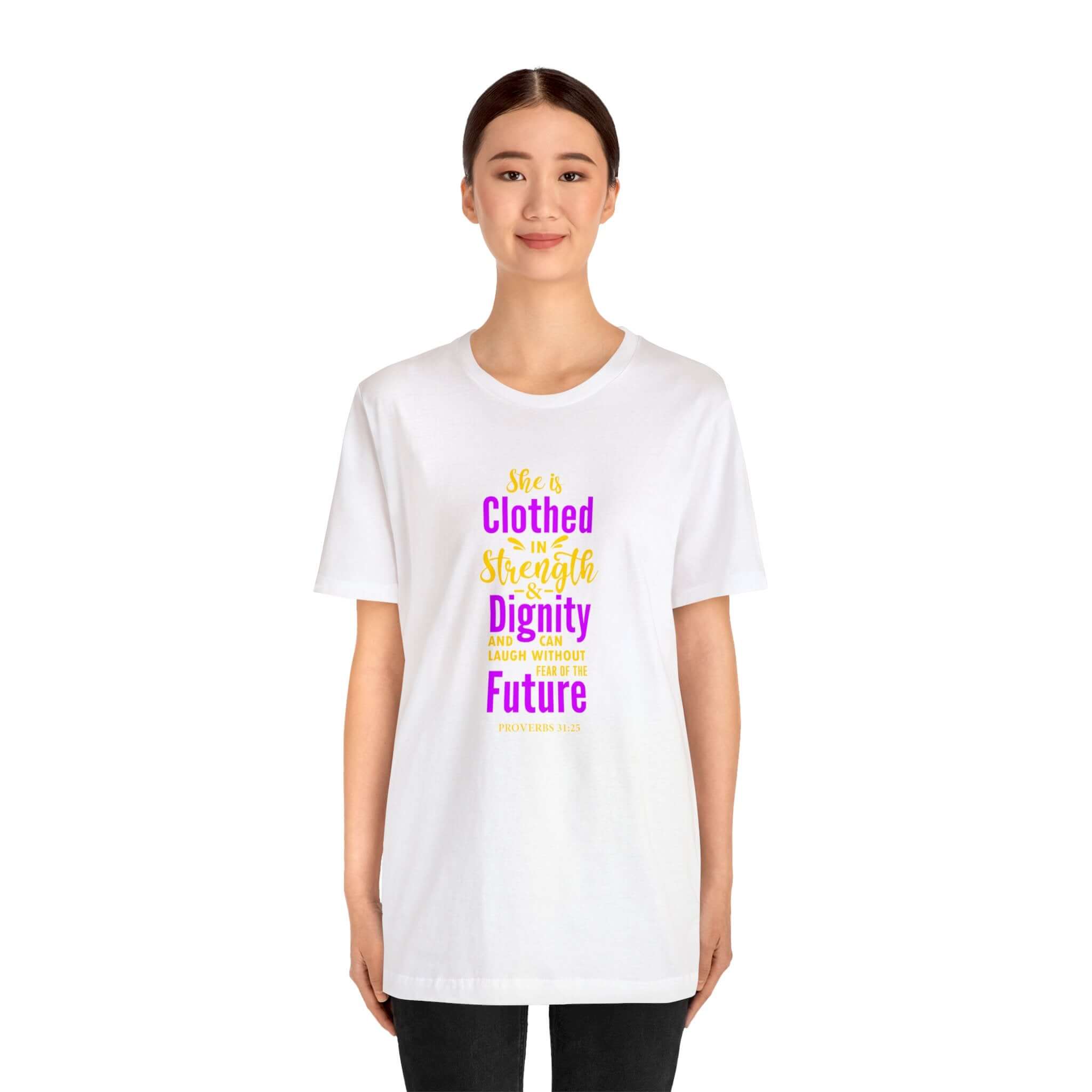 She Is Clothed In Strength Unisex Tee - RC’nSONS