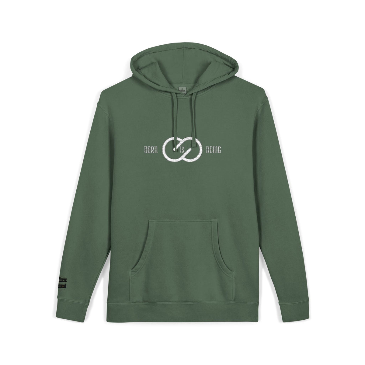 Casual Embroidered Hoodie - Unisex Wear Printify