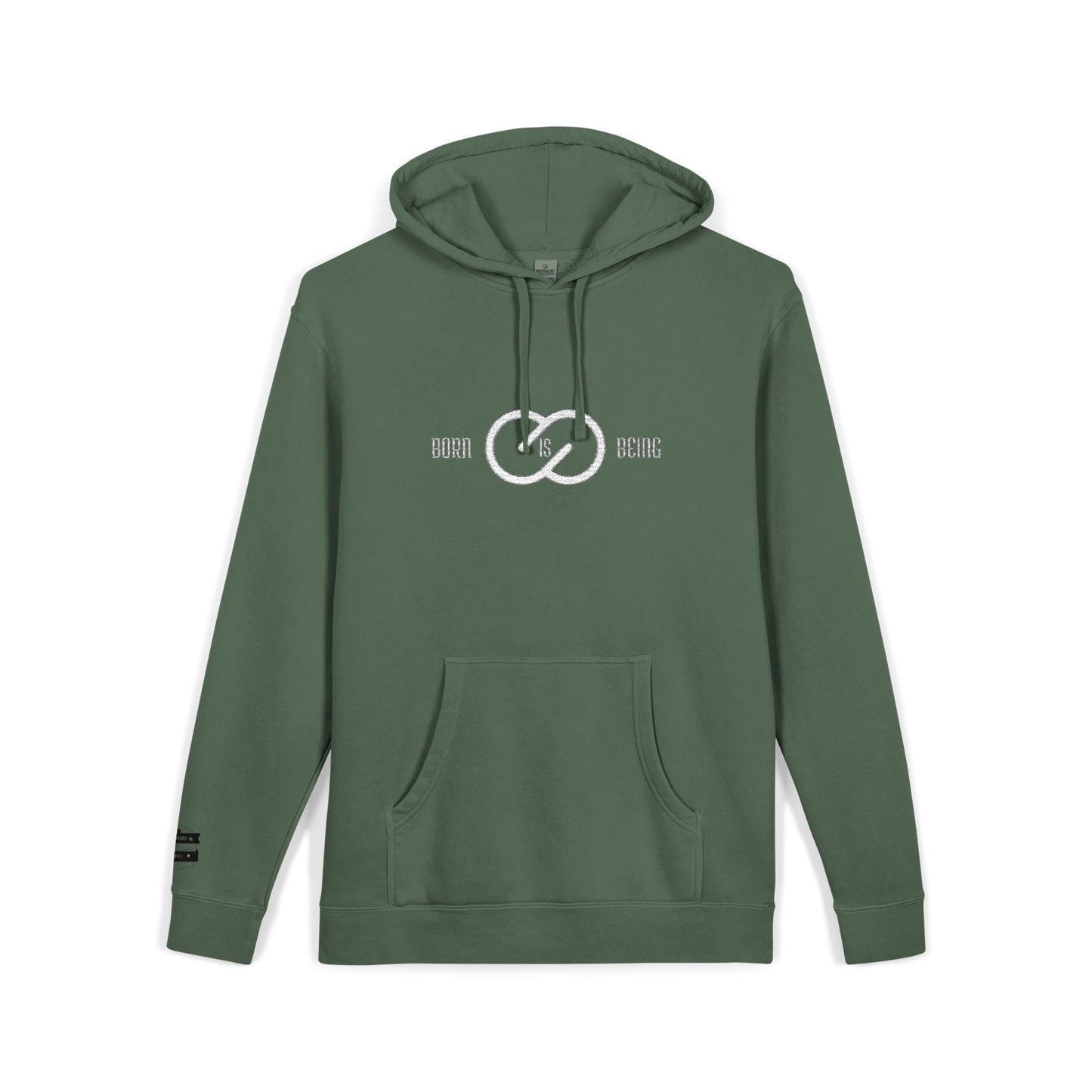 Casual Embroidered Hoodie - Unisex Wear Printify