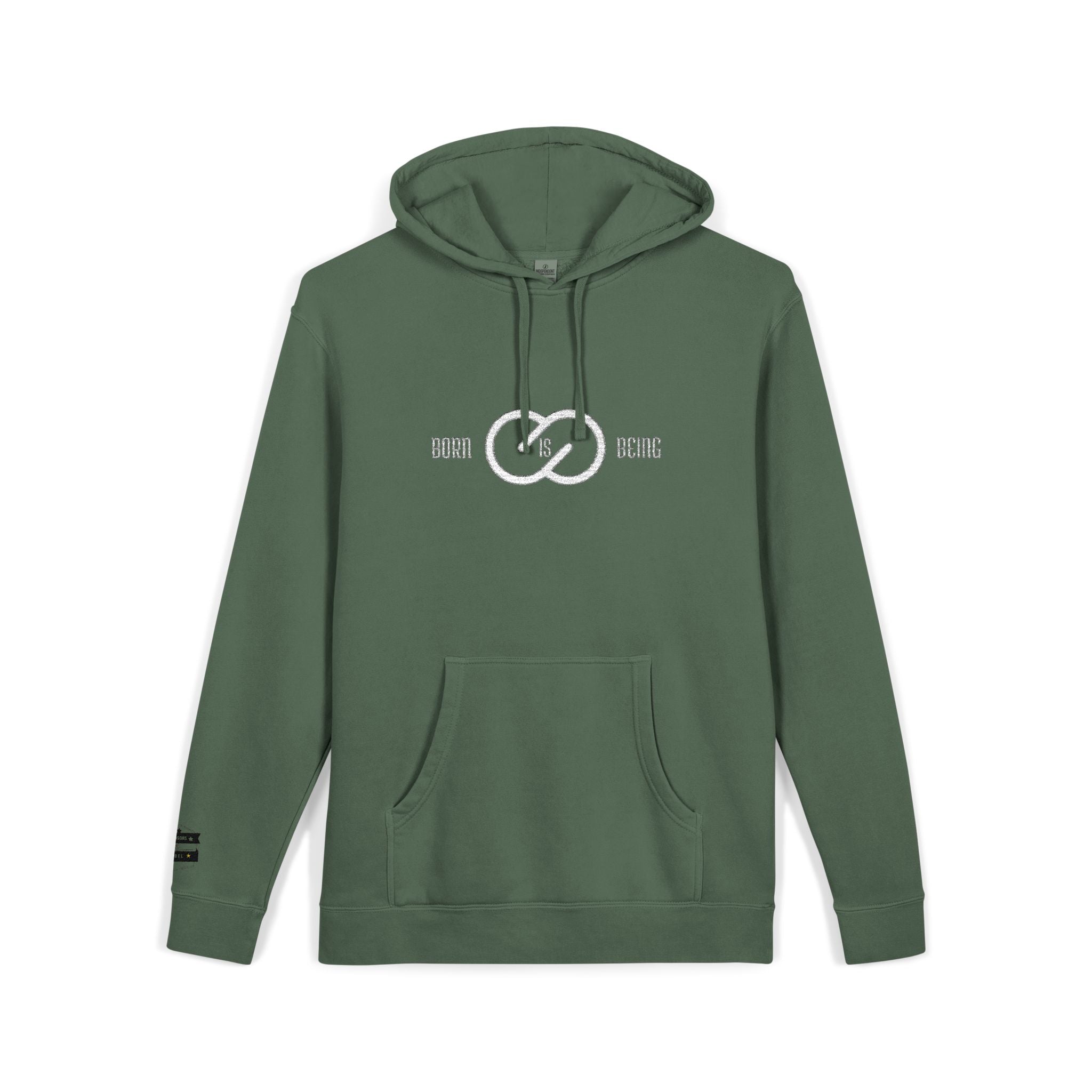 Casual Embroidered Hoodie - Unisex Wear Printify