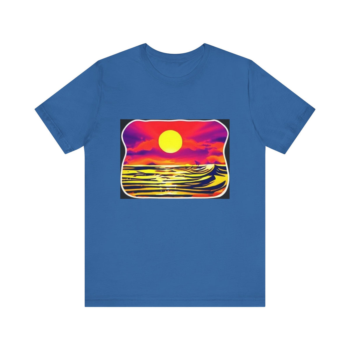 RCNSONS Unisex Short Sleeve Sunset Tee