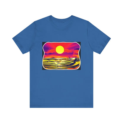 RCNSONS Unisex Short Sleeve Sunset Tee